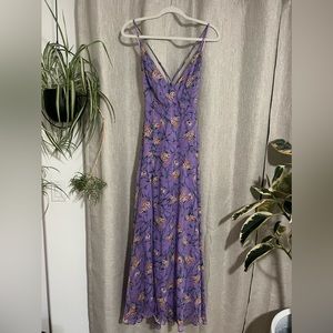 ASTR Flowered Maxi Dress - XS